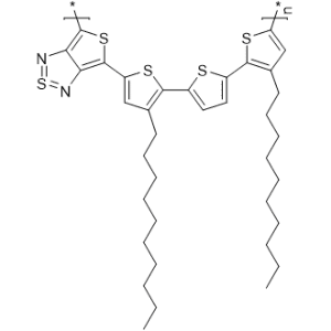 Poly[2λ4δ2-thieno[3,4-c][1,2,5]thiadiazole-4,6-diyl(3,3′′-didecyl[2,2′:5′,2′′-terthiophene]-5,5′′-diyl)]|CS-1369796