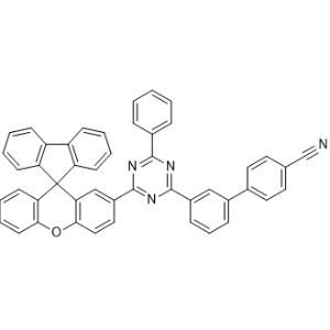 3'-(4-Phenyl-6-(spiro[fluorene-9,9'-xanthen]-2'-yl)-1,3,5-triazin-2-yl)-[1,1'-biphenyl]-4-carbonitrile|CS-1369818