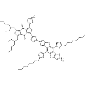 Poly[[5,10-bis(5-octyl-2-thienyl)dithieno[2,3-d:2′,3′-d′]benzo[1,2-b:4,5-b′]dithiophene-2,7-diyl]-2,5-thiophenediyl[5,7-bis(2-ethylhexyl)-4,8-dioxo-4H,8H-benzo[1,2-c:4,5-c′]dithiophene-1,3-diyl]-2,5-thiophenediyl]|CS-1369830