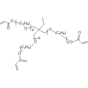 Poly[oxy(methyl-1,2-ethanediyl)], α-hydro-ω-[(1-oxo-2-propen-1-yl)oxy]-, ether with 2-ethyl-2-(hydroxymethyl)-1,3-propanediol 3:1|CS-1369864