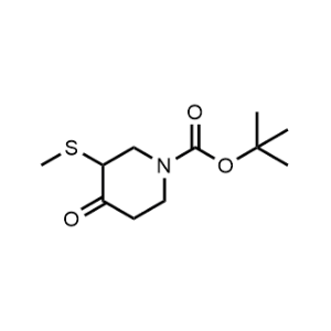 tert-Butyl 3-(methylthio)-4-oxopiperidine-1-carboxylate|CS-1369872