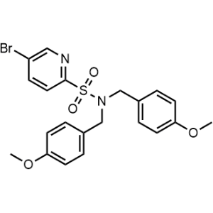 5-Bromo-N,N-bis(4-methoxybenzyl)pyridine-2-sulfonamide|CS-1369880