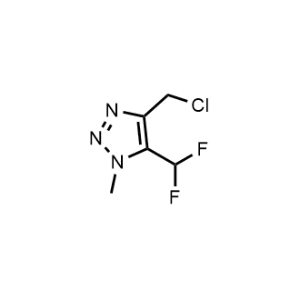 4-(Chloromethyl)-5-(difluoromethyl)-1-methyl-1H-1,2,3-triazole|CS-1369883