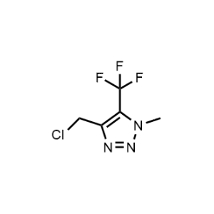 4-(Chloromethyl)-1-methyl-5-(trifluoromethyl)-1H-1,2,3-triazole|CS-1369889