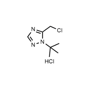 1-(tert-Butyl)-5-(chloromethyl)-1H-1,2,4-triazole hydrochloride|CS-1369890