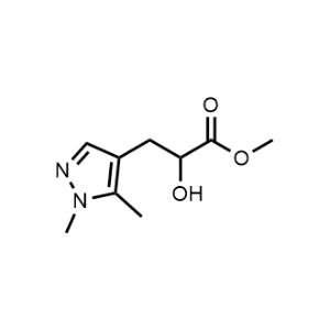 Methyl 3-(1,5-dimethyl-1H-pyrazol-4-yl)-2-hydroxypropanoate|CS-1369925