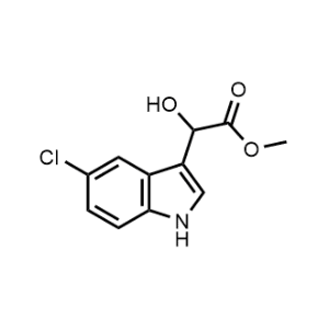 Methyl 2-(5-chloro-1H-indol-3-yl)-2-hydroxyacetate|CS-1369943