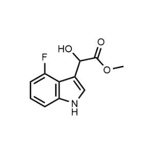 Methyl 2-(4-fluoro-1H-indol-3-yl)-2-hydroxyacetate|CS-1369944