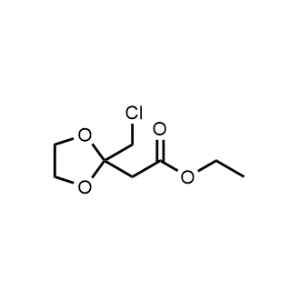 Ethyl 2-(2-(chloromethyl)-1,3-dioxolan-2-yl)acetate|CS-1369960