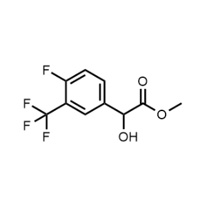 Methyl 2-(4-fluoro-3-(trifluoromethyl)phenyl)-2-hydroxyacetate|CS-1369964