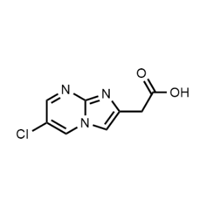 2-(6-Chloroimidazo[1,2-a]pyrimidin-2-yl)acetic acid|CS-1369984