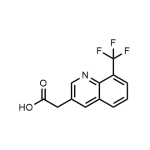 2-(8-(Trifluoromethyl)quinolin-3-yl)acetic acid|CS-1369993