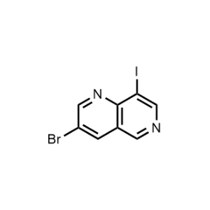3-Bromo-8-iodo-1,6-naphthyridine|CS-1370005