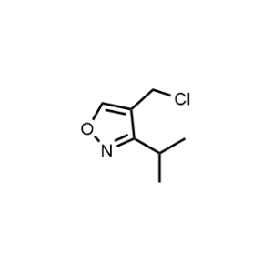4-(Chloromethyl)-3-isopropylisoxazole|CS-1370011