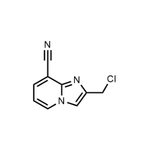 2-(Chloromethyl)imidazo[1,2-a]pyridine-8-carbonitrile|CS-1370012