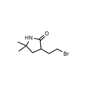 3-(2-Bromoethyl)-5,5-dimethylpyrrolidin-2-one|CS-1370018