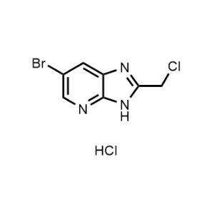 6-Bromo-2-(chloromethyl)-3H-imidazo[4,5-b]pyridine hydrochloride|CS-1370025