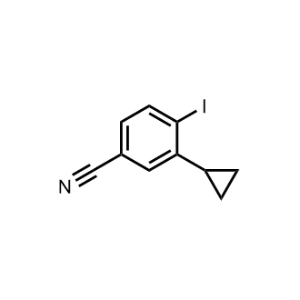 3-Cyclopropyl-4-iodobenzonitrile|CS-1370043