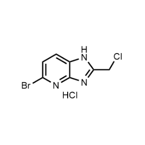 5-Bromo-2-(chloromethyl)-1H-imidazo[4,5-b]pyridine hydrochloride|CS-1370061