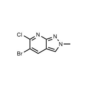 5-Bromo-6-chloro-2-methyl-2H-pyrazolo[3,4-b]pyridine|CS-1370067