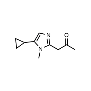 1-(5-Cyclopropyl-1-methyl-1H-imidazol-2-yl)propan-2-one|CS-1370070