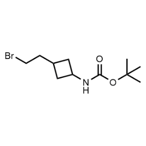 tert-Butyl (3-(2-bromoethyl)cyclobutyl)carbamate|CS-1370078