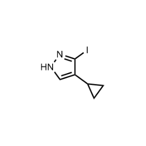 4-Cyclopropyl-3-iodo-1H-pyrazole|CS-1370097