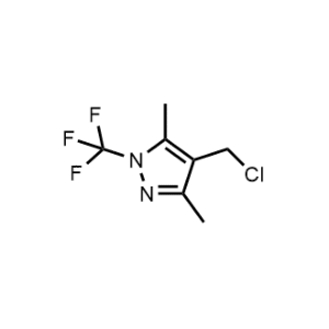 4-(Chloromethyl)-3,5-dimethyl-1-(trifluoromethyl)-1H-pyrazole|CS-1370102