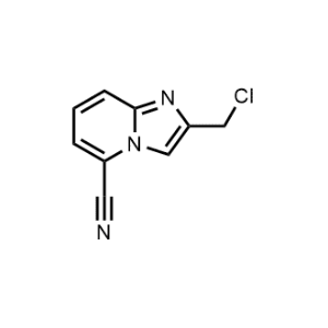 2-(Chloromethyl)imidazo[1,2-a]pyridine-5-carbonitrile|CS-1370103