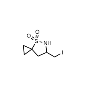 6-(Iodomethyl)-4-thia-5-azaspiro[2.4]heptane 4,4-dioxide|CS-1370117