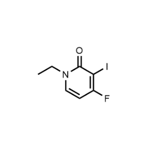 1-Ethyl-4-fluoro-3-iodopyridin-2(1H)-one|CS-1370119