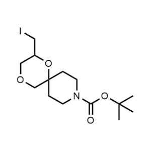 tert-Butyl 2-(iodomethyl)-1,4-dioxa-9-azaspiro[5.5]undecane-9-carboxylate|CS-1370124