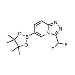 3-(Difluoromethyl)-6-(4,4,5,5-tetramethyl-1,3,2-dioxaborolan-2-yl)-[1,2,4]triazolo[4,3-a]pyridine|CS-1370136