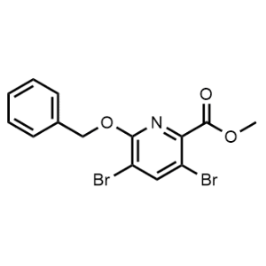 Methyl 6-(benzyloxy)-3,5-dibromopicolinate|CS-1370137