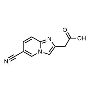 2-(6-Cyanoimidazo[1,2-a]pyridin-2-yl)acetic acid|CS-1370138