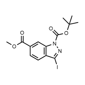 1-(tert-Butyl) 6-methyl 3-iodo-1H-indazole-1,6-dicarboxylate|CS-1370148