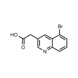 2-(5-Bromoquinolin-3-yl)acetic acid|CS-1370155