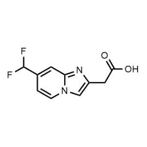 2-(7-(Difluoromethyl)imidazo[1,2-a]pyridin-2-yl)acetic acid|CS-1370163