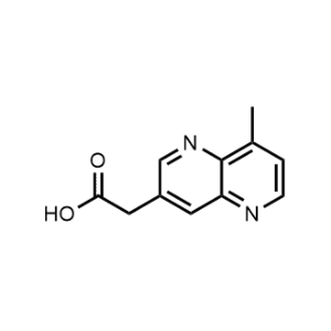 2-(8-Methyl-1,5-naphthyridin-3-yl)acetic acid|CS-1370165