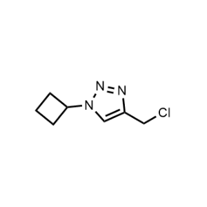 4-(Chloromethyl)-1-cyclobutyl-1H-1,2,3-triazole|CS-1370169