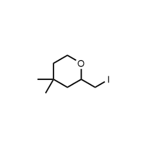 2-(Iodomethyl)-4,4-dimethyltetrahydro-2H-pyran|CS-1370175