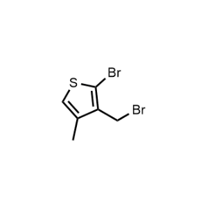 2-Bromo-3-(bromomethyl)-4-methylthiophene|CS-1370176