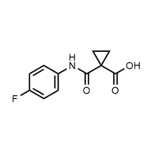 1-((4-Fluorophenyl)carbamoyl)cyclopropane-1-carboxylic acid Cabozantinib impurity|CS-1370195