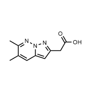2-(5,6-Dimethylpyrazolo[1,5-b]pyridazin-2-yl)acetic acid|CS-1370278