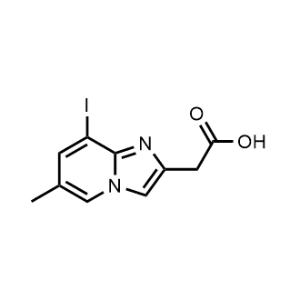 2-(8-Iodo-6-methylimidazo[1,2-a]pyridin-2-yl)acetic acid|CS-1370283