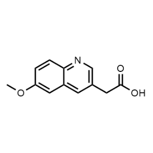 2-(6-Methoxyquinolin-3-yl)acetic acid|CS-1370287