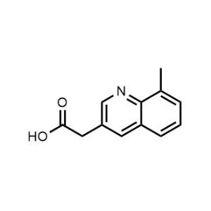 2-(8-Methylquinolin-3-yl)acetic acid|CS-1370296