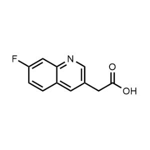 2-(7-Fluoroquinolin-3-yl)acetic acid|CS-1370297