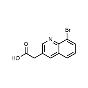 2-(8-Bromoquinolin-3-yl)acetic acid|CS-1370299