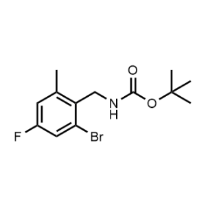 tert-Butyl (2-bromo-4-fluoro-6-methylbenzyl)carbamate|CS-1370302
